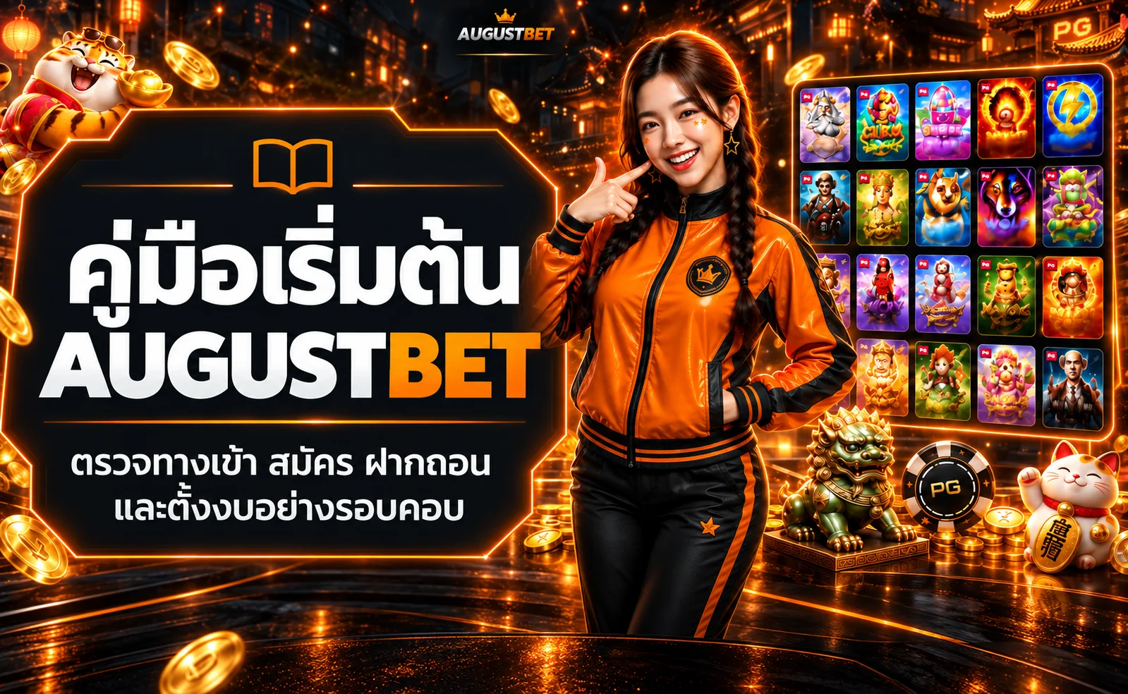 AUGUSTBET คู่มือเข้าใช้งาน ตรวจ URL ตั้งงบ อ่านเงื่อนไข